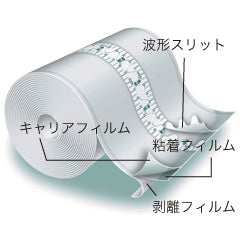 テガダーム™ロールトランスペアレントフィルムロール