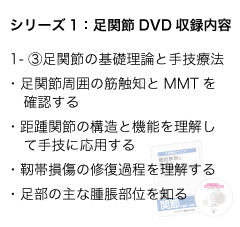 竹内義享 手技療法セミナーDVD(足関節)