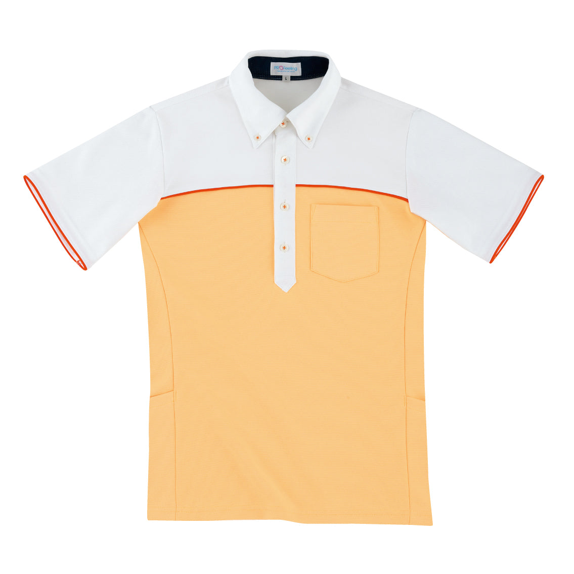 【Cheerfulシリーズ】半袖ニットシャツ(男女兼用)