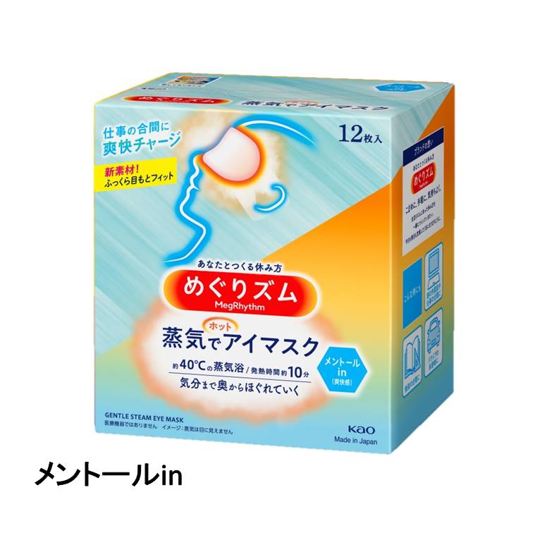 蒸気でホットアイマスク(12枚入)