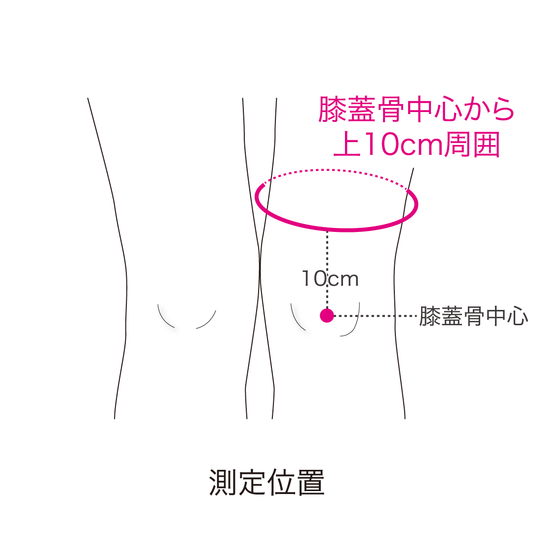薄型 膝裏クロスXG