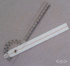 プラスティック角度計