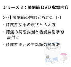 竹内義享 手技療法セミナーDVD(膝関節)