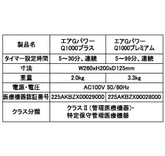エアGパワーQ1000