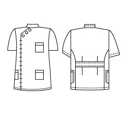 メンズ医務衣 半袖