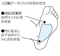 DSIS 2軸アーチパッド
