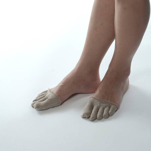 指先サラッと快適ゆびさきソックス