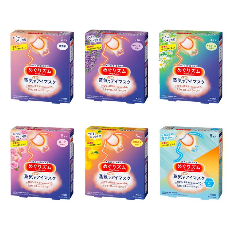 蒸気でホットアイマスク（5枚入り）