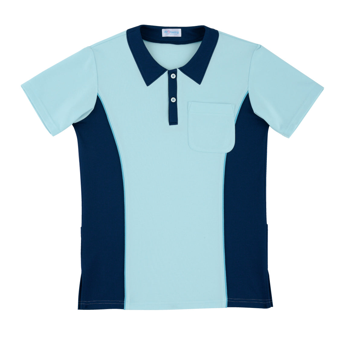 【Cheerfulシリーズ】ヘンリーネックニットシャツ(男女兼用)