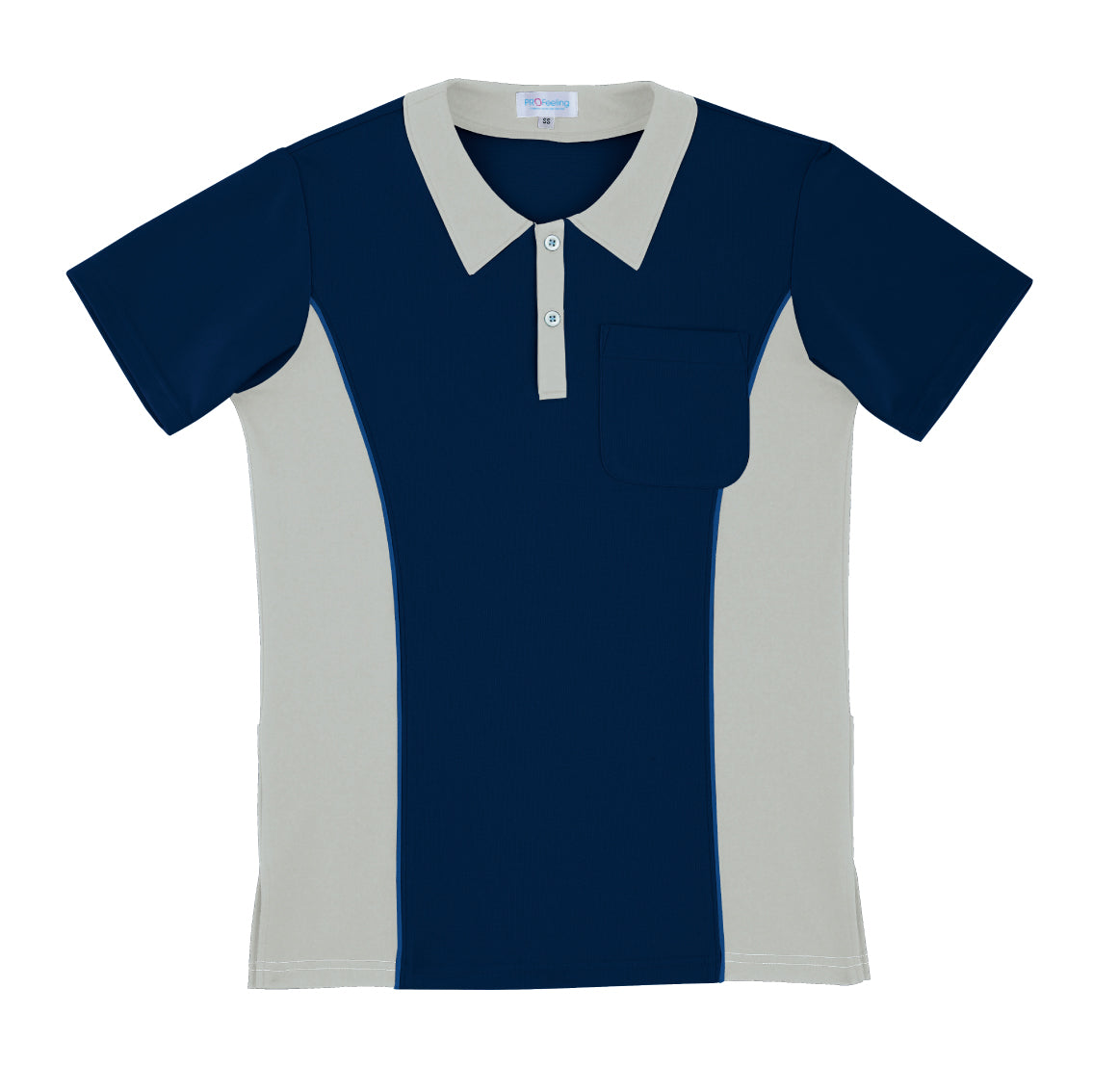 【Cheerfulシリーズ】ヘンリーネックニットシャツ(男女兼用)