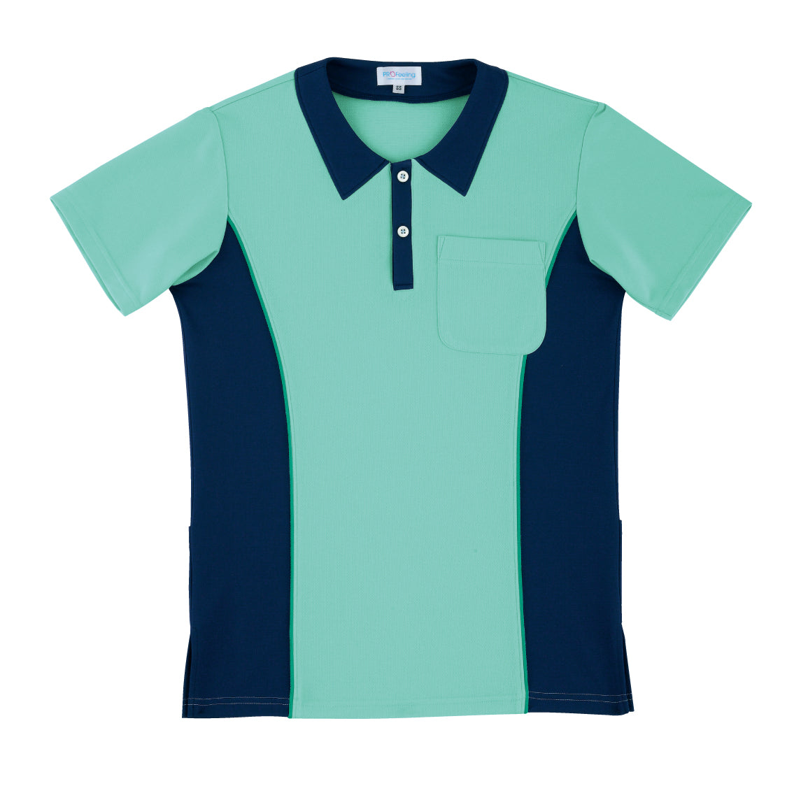 【Cheerfulシリーズ】ヘンリーネックニットシャツ(男女兼用)