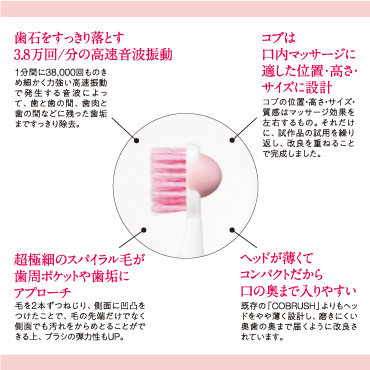 美容電動歯ブラシ