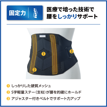 メディエイドしっかりガード腰　スタンダードプラス