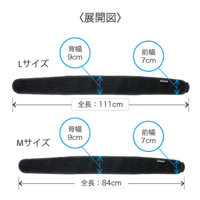 マルチン　骨盤径 bonbone マルチ骨盤ベルト｜骨盤だけでなくマルチに使えるサポーター