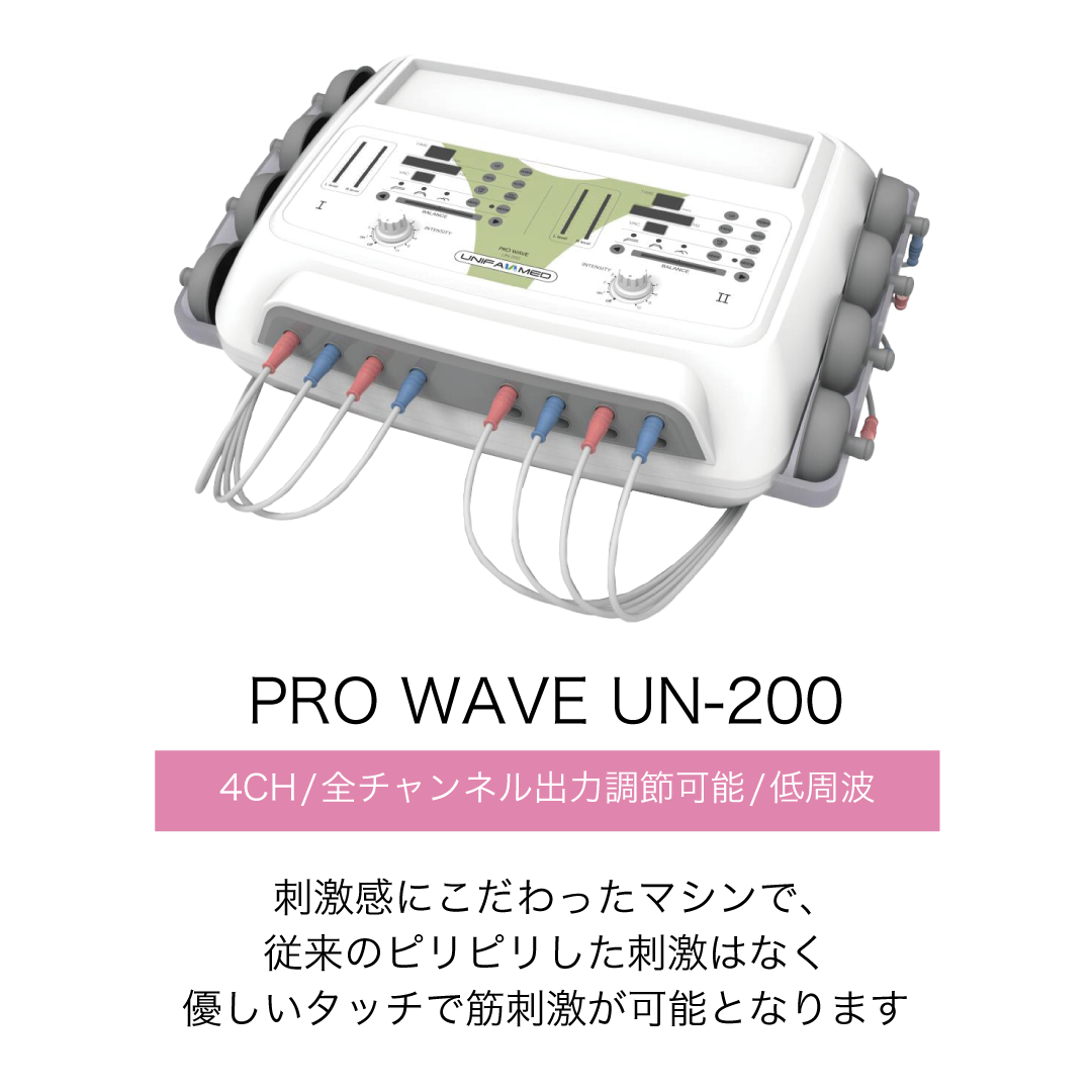 PRO WAVE 2/4チャンネル複合型筋刺激装置