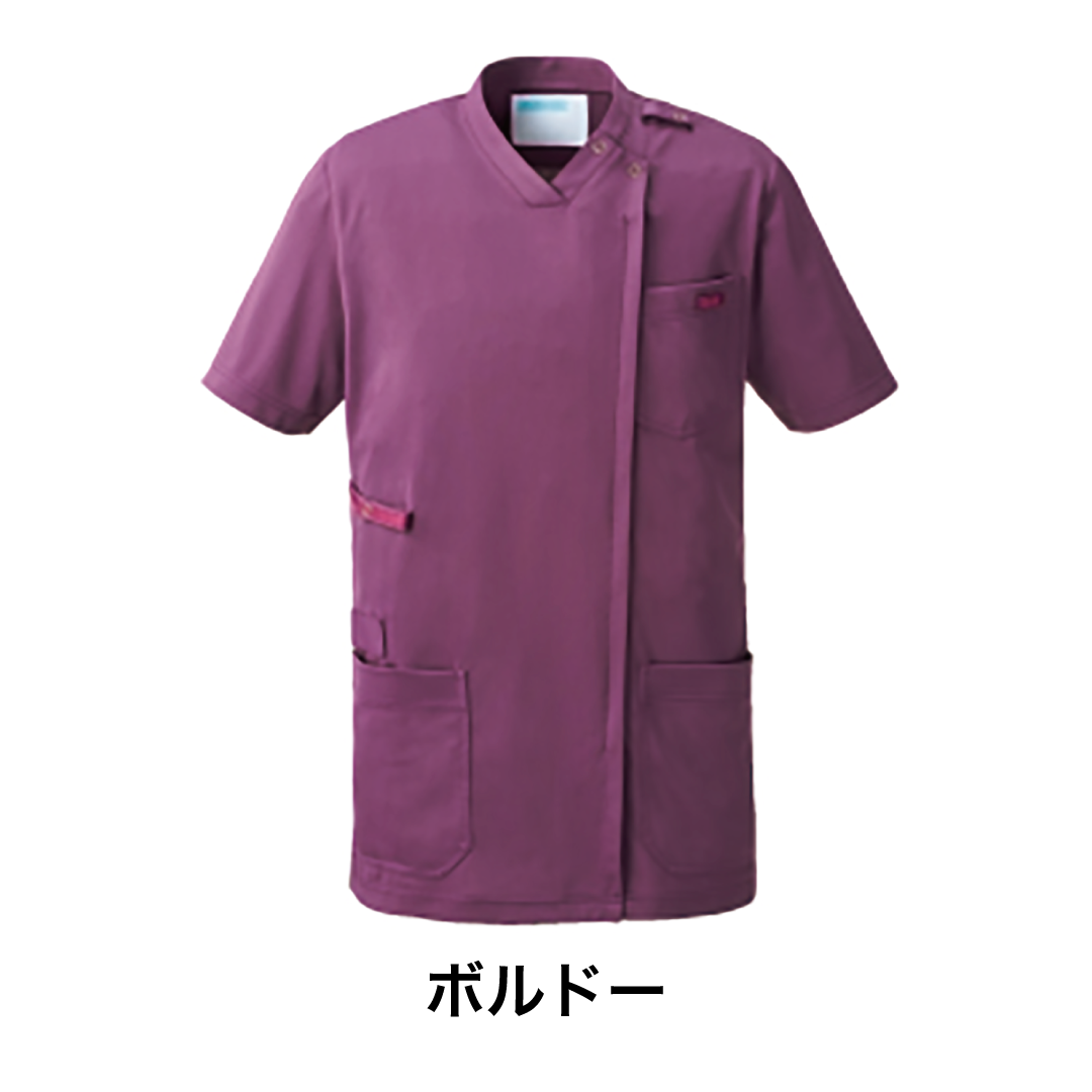 スクラブジャケット半袖(男女兼用)