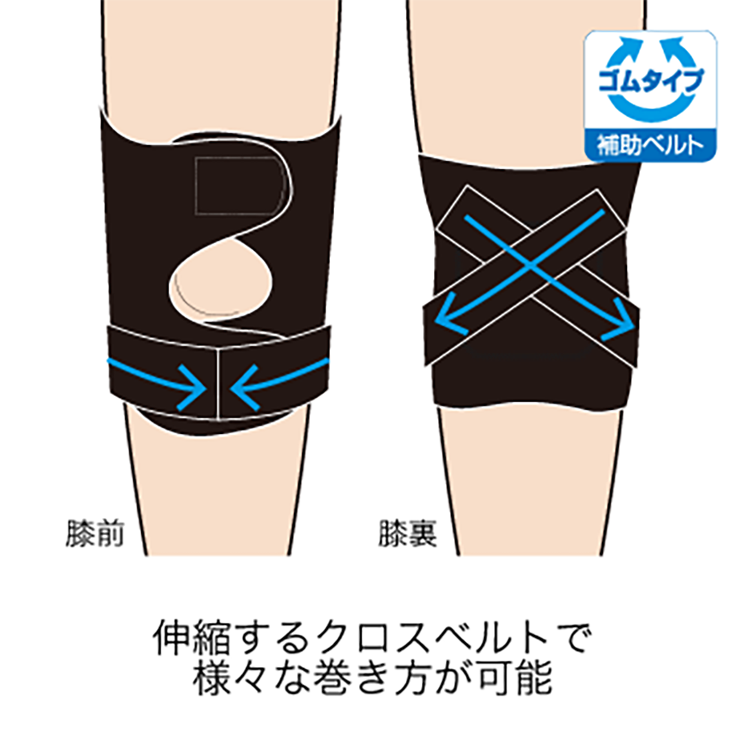 膝裏クロスXG