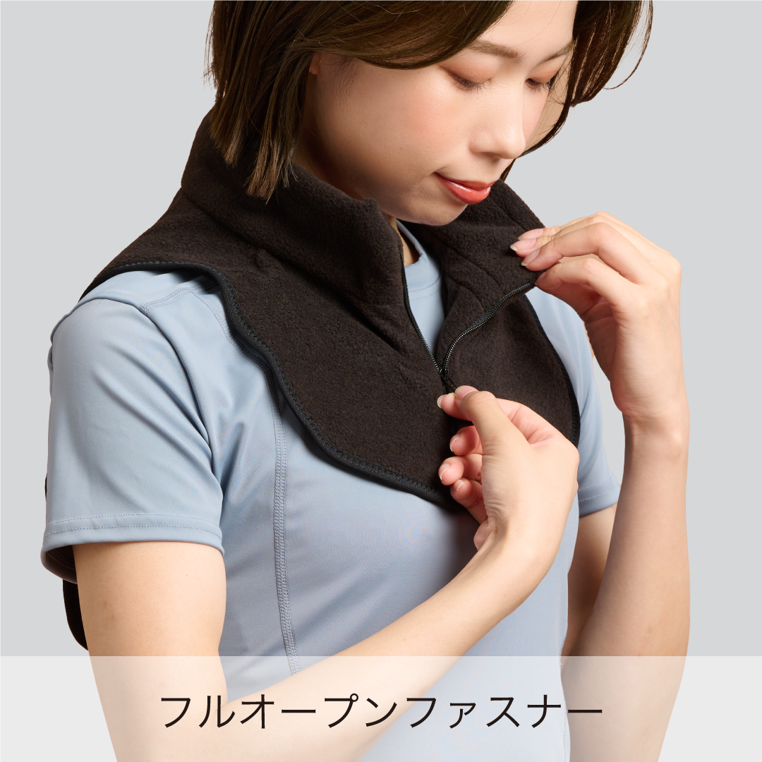 発熱ウォーマー　くび用　ロング