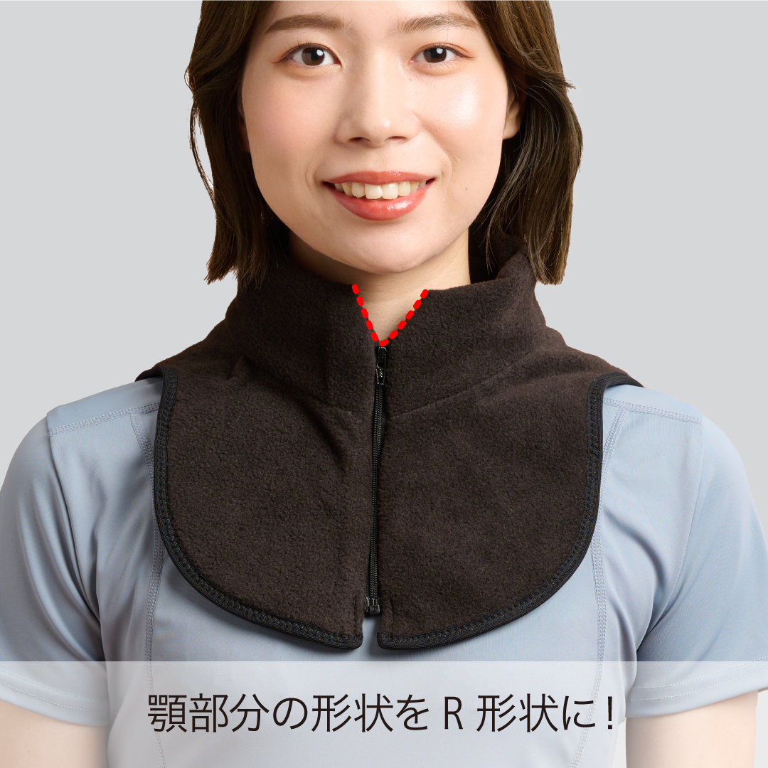 発熱ウォーマー　くび用　ロング