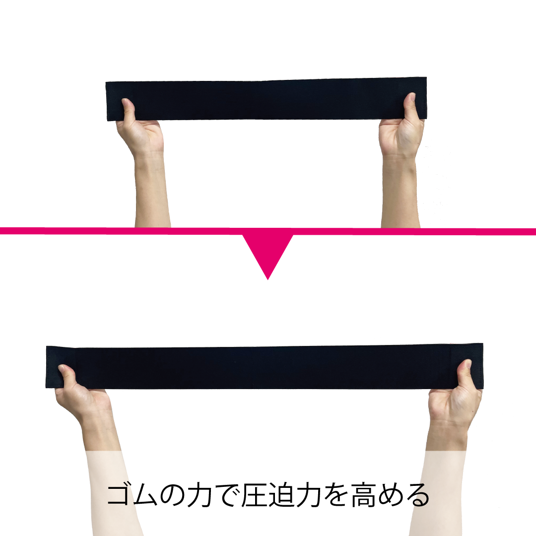 （オプションパーツ）bonbone Adjust 腰【Vゴム】