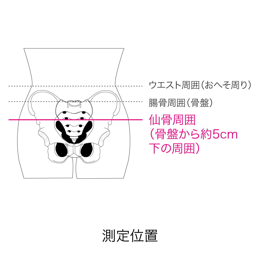 （完成品）bonbone Adjust 腰【Wギア スリム】