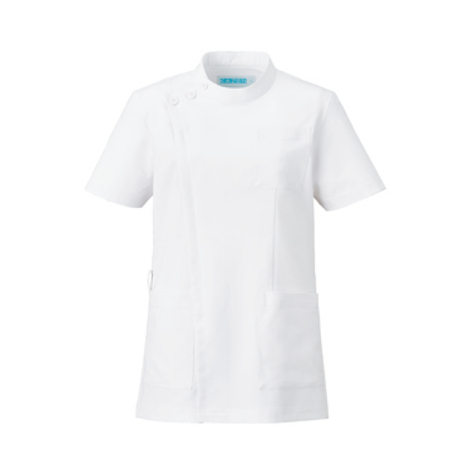 メンズ医務衣半袖 後ろノーフォーク仕様