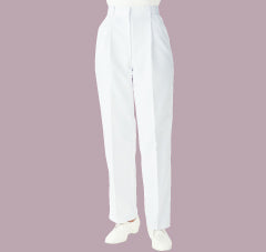 レディススラックス 双糸ツイル