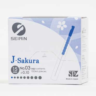 セイリン鍼J-Sakura15(J-サクラ15) 【旧：セイリン鍼J15SP】