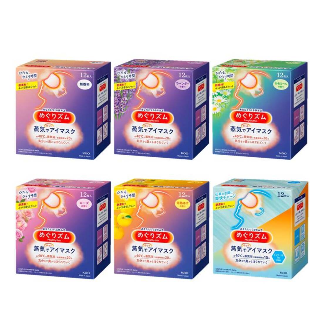 蒸気でホットアイマスク（12枚入）