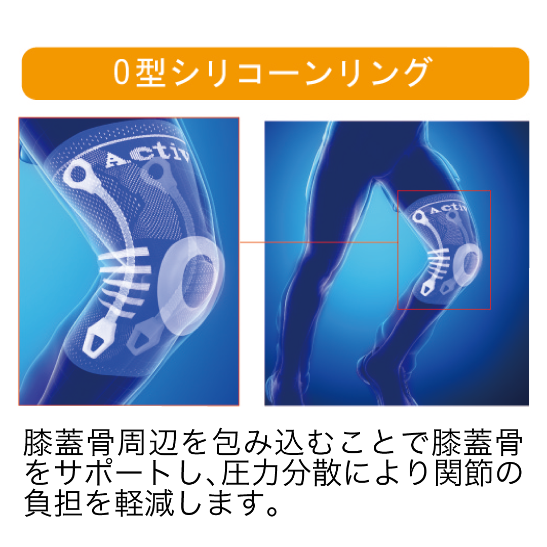 アクティバイタル復元力ヒザサポーター