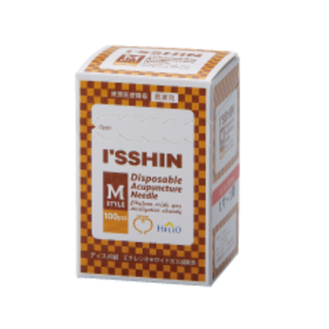 ディスポ鍼I'SSHIN　Mstyle 1P(100本入)