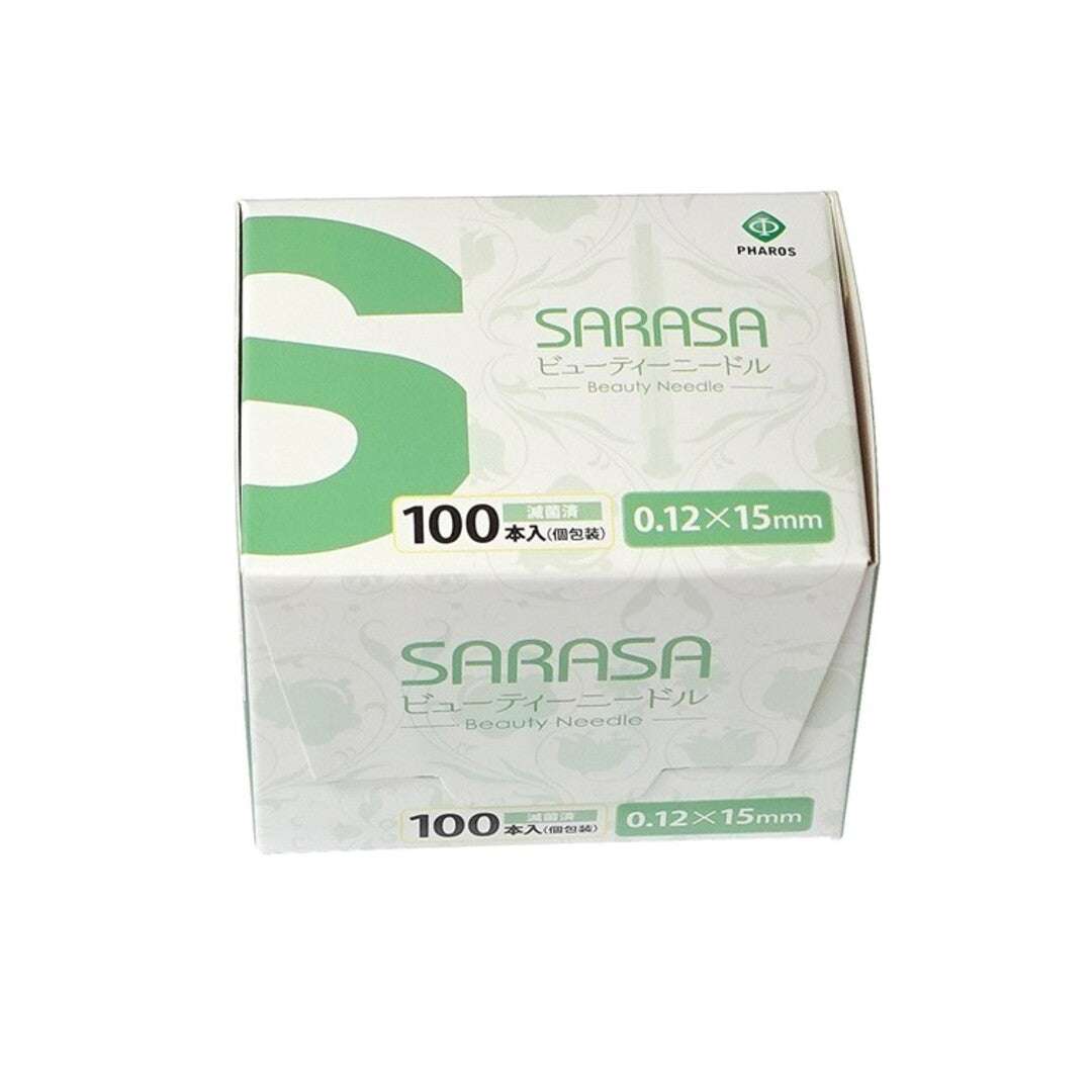 SARASAビューティーニードル 100本入｜美容鍼に特化したSARASAディスポ