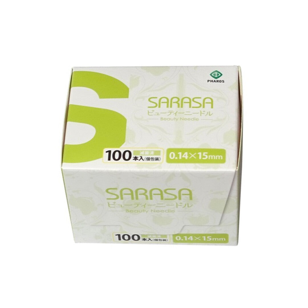 SARASAビューティーニードル 100本入｜美容鍼に特化したSARASAディスポ